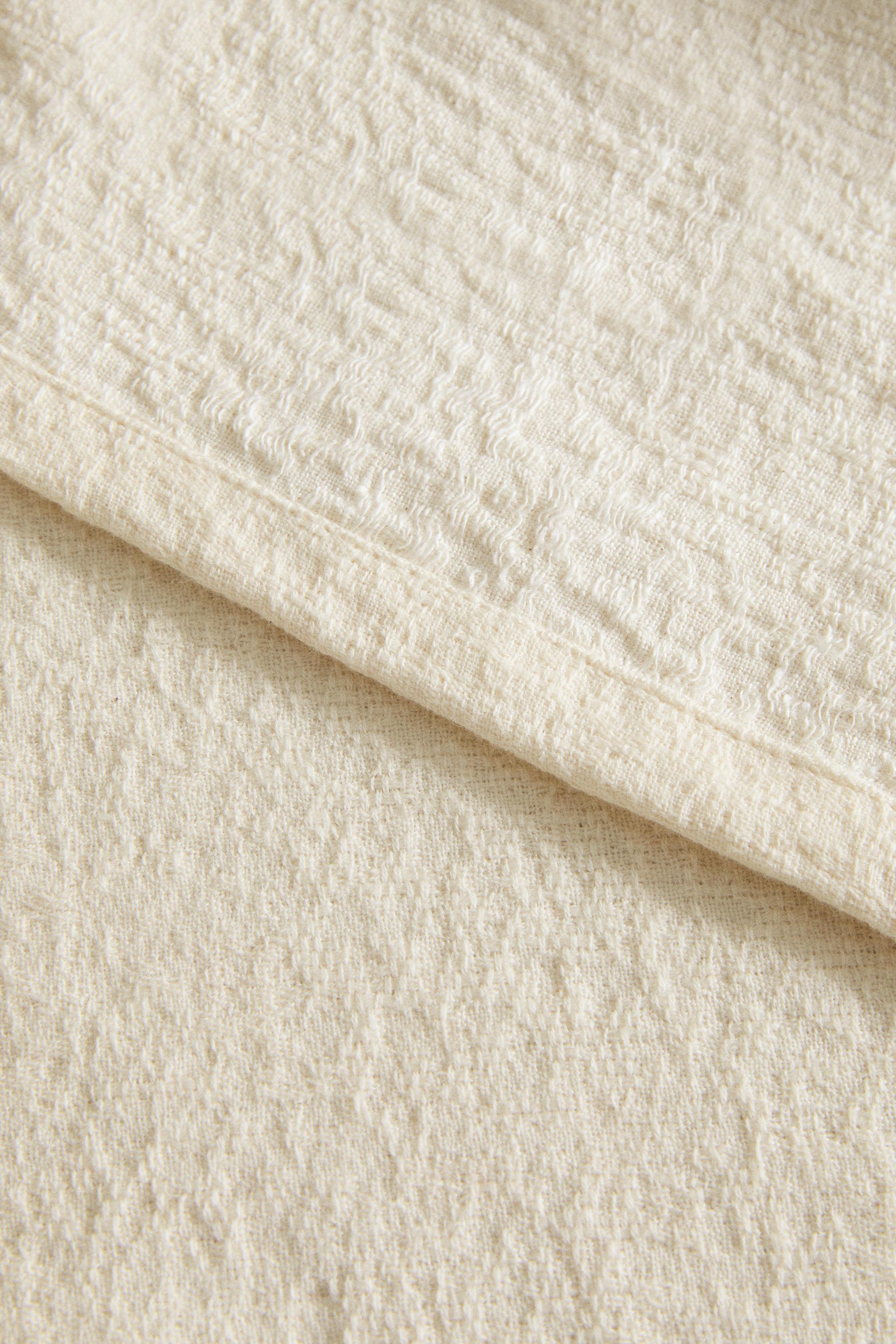 COUVRE-LIT TEXTURE JACQUARD